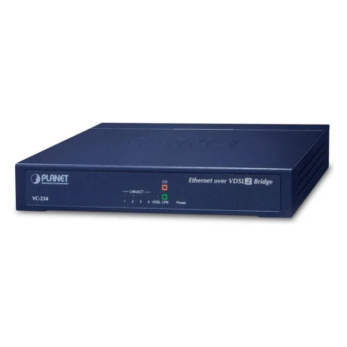 Planet VC-234 100 100 Mbps Ethernet (4-Port LAN) to VDSL2 — image 1