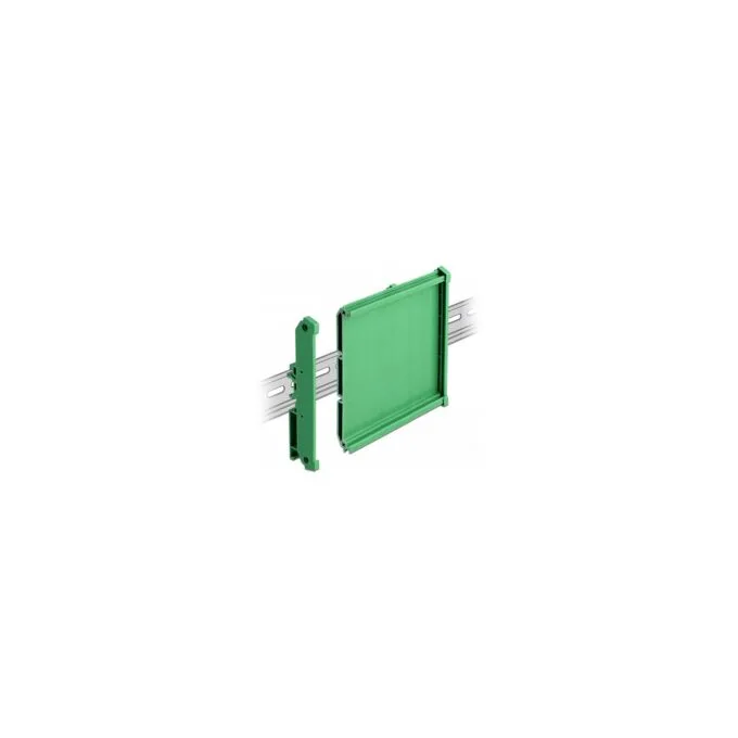 Platinenhalterung (107 mm) für Hutschiene 10 cm lang — image 1