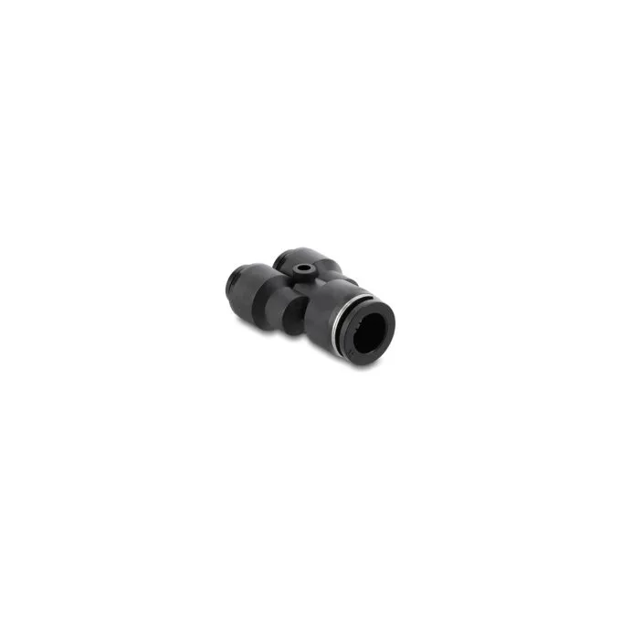 Pneumatik Steckverbinder 2 x 8 mm zu 1 x 12 mm mit Befestigungsloch Y-Form — image 1