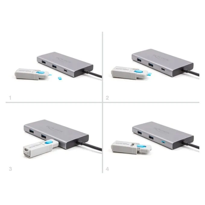 Port Blocker für USB Type-CTM Buchse 10 Stück — image 2