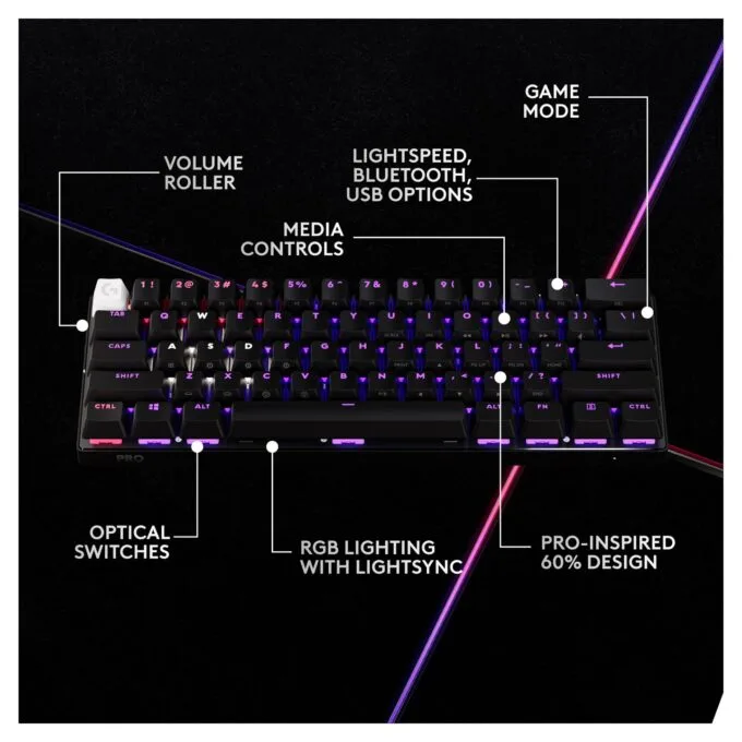 PRO X 60 LIGHTSPEED WRLS G KB — image 4