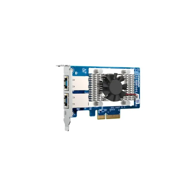 QNAP QXG-10G2T Netzwerkadapter-PCIe 10 GBE RJ45 x2 — image 1
