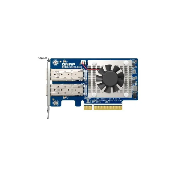 QNAP QXG-25G2SF-E810 Netzwerkadapter PCIe 25GBE SFP28 — image 3