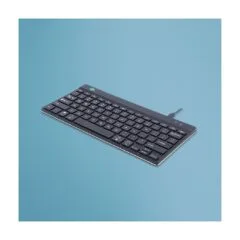 R-Go Tastatur Compact Break US-Layout verkabelt schwarz