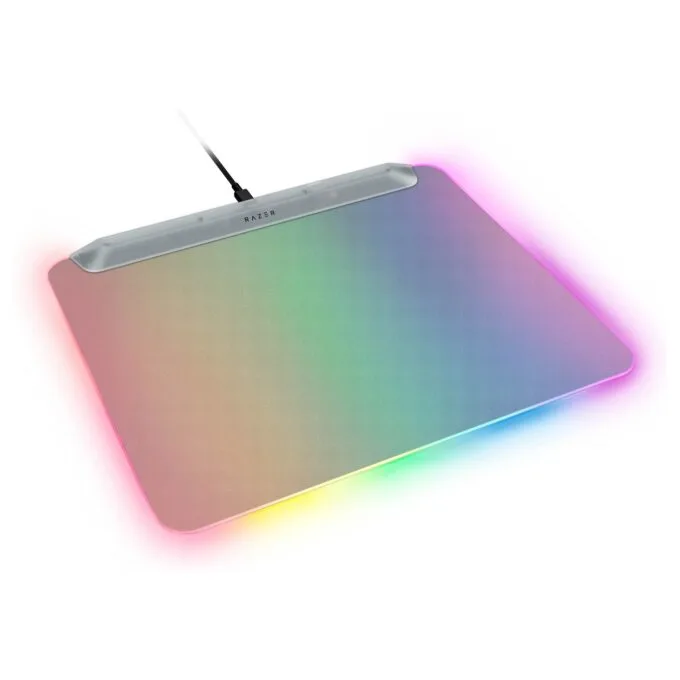 RAZER Firefly V2 Pro Phantom White Edition - Vollständig beleuchtete Gaming-Mausmatte mit Razer ChromaTM — image 1