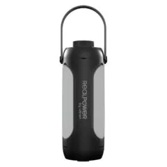 RealPower LED outdoor Light 190.solar.schwarz.6.000mAh