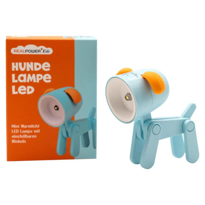 RealPower LED-Tier Taschenlampe Blue Dog — image 3