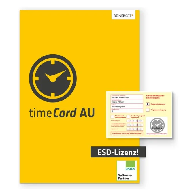 REINER SCT timeCard 10 AU Basisversion ohne Laufzeitbeschränkung - ESD — image 1