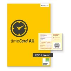 REINER SCT timeCard 10 AU Jahreslizenz 100 Mitarbeiter - ESD
