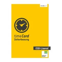 REINER SCT timeCard 10 - Jahreslizenz 50 Mitarbeiter - ESD