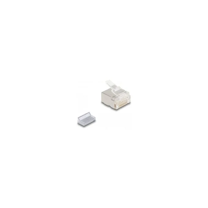 RJ45 Modularer Stecker Cat.6A für Slim und Flachbandkabel 100er Set — image 2