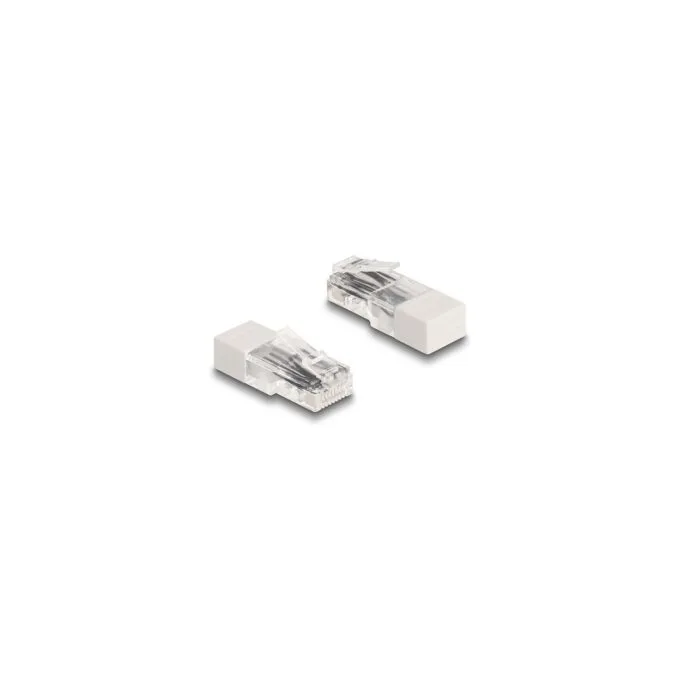 RJ45 Stecker mit Abschlusswiderstand 120 Ohm weiß — image 1