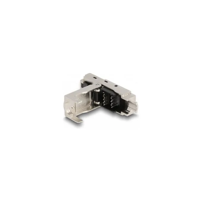 RJ45 Stecker zu LSA mit Knickschutztülle und Staubschutz Cat.6A werkzeugfrei — image 2