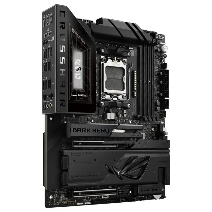 ROG CROSSHAIR X870E DARK HERO WIFI7 ATX Mainboard AM5 HDMI USB4 — image 2