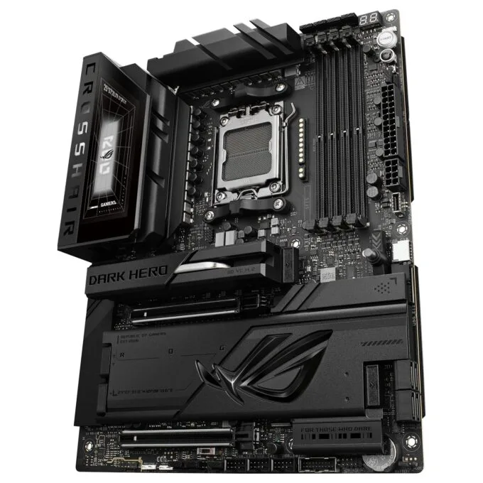 ROG CROSSHAIR X870E DARK HERO WIFI7 ATX Mainboard AM5 HDMI USB4 — image 9