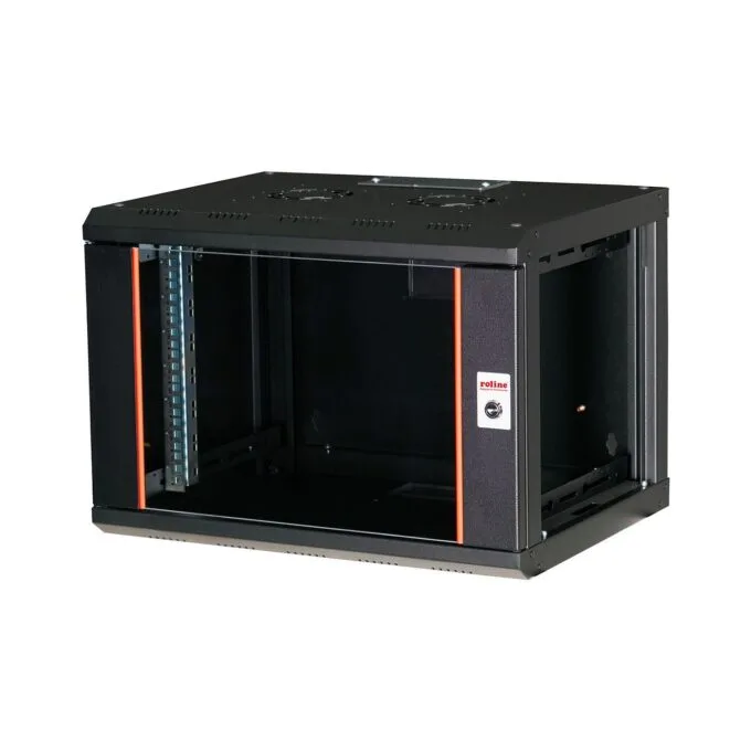 ROLINE 19-Zoll Wandgehuse Pro 7 HE, 600x450 BxT schwarz — image 2
