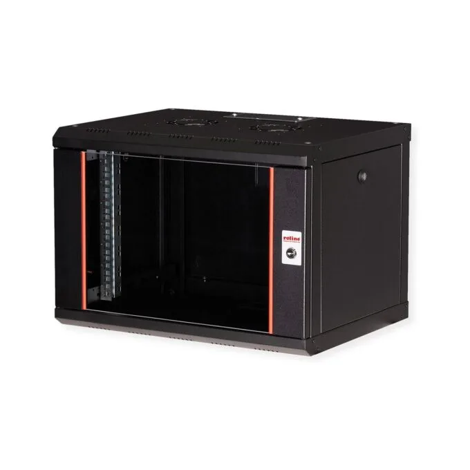 ROLINE 19-Zoll Wandgehuse Pro 7 HE, 600x450 BxT schwarz — image 1