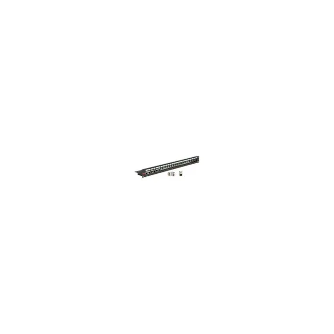 ROLINE 48.26cm 19Zoll-Keystone-Modultrger 24P. geschirmt schwarz — image 1