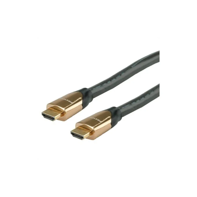 ROLINE 4K PREMIUM HDMI Ultra HD Kabel mit Ethernet. ST ST. schwarz. 9 m — image 1