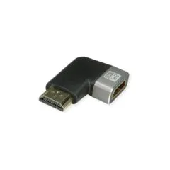 ROLINE 8K HDMI Adapter. HDMI ST BU. 90 gewinkelt