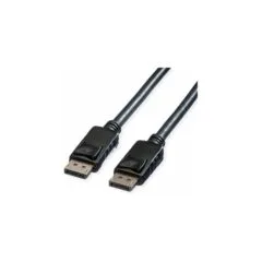ROLINE DisplayPort Kabel. DP-DP. v1.2. ST - ST. TPE. schwarz. 10 m