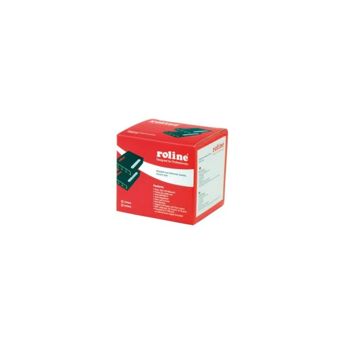 ROLINE Fast Ethernet Switch. Pocket. 5 Ports — image 4