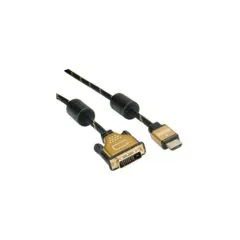 ROLINE GOLD Monitorkabel DVI (24+1) - HDMI. ST ST. 10 m