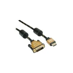 ROLINE GOLD Monitorkabel DVI (24+1) - HDMI, ST ST, 5 m