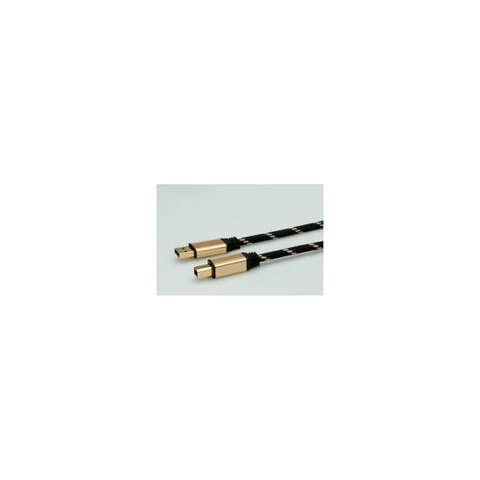 ROLINE GOLD USB 2.0 Kabel Typ A-B 3.0m — image 2