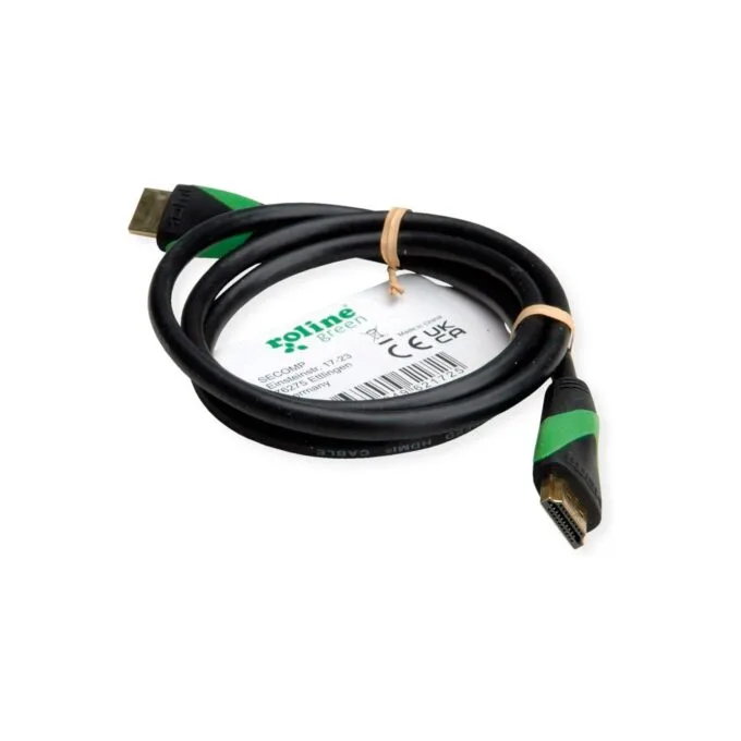 ROLINE GREEN ATC 8K HDMI Ultra HD Kabel mit Ethernet. ST ST. schwarz. 2 m — image 4