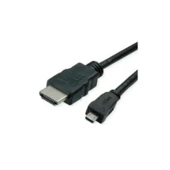 ROLINE GREEN HDMI High Speed Kabel mit Ethernet. HDMI ST - Micro HDMI ST. 2 m