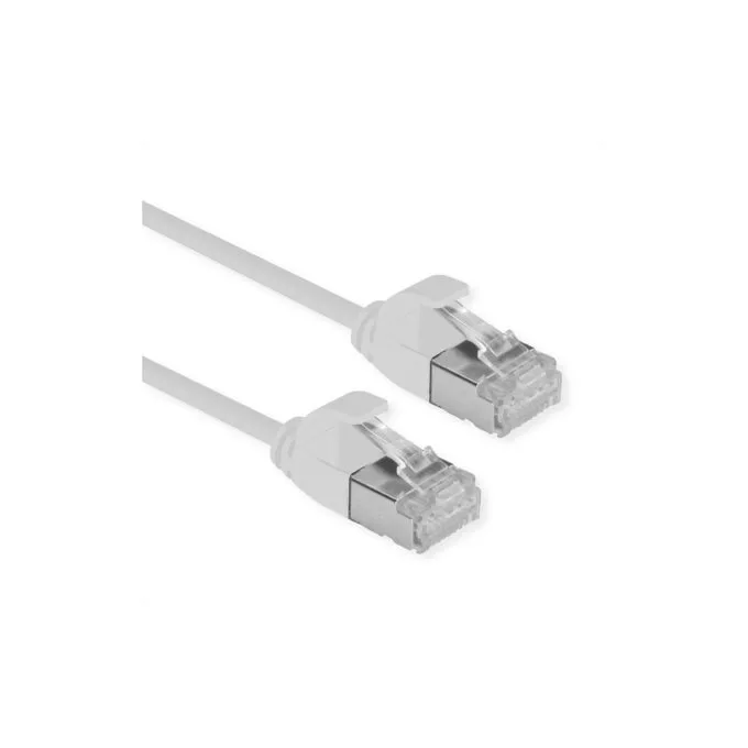 ROLINE GREEN U FTP Patchkabel Cat.6A (Class EA). LSOH. slim. grau. 3 m — image 1