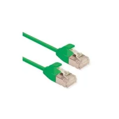 ROLINE GREEN U FTP Patchkabel Cat.6A (Class EA). LSOH. slim. grn. 5 m