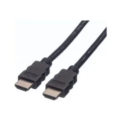 ROLINE HDMI High Speed Kabel mit Ethernet. TPE. schwarz. 3 m