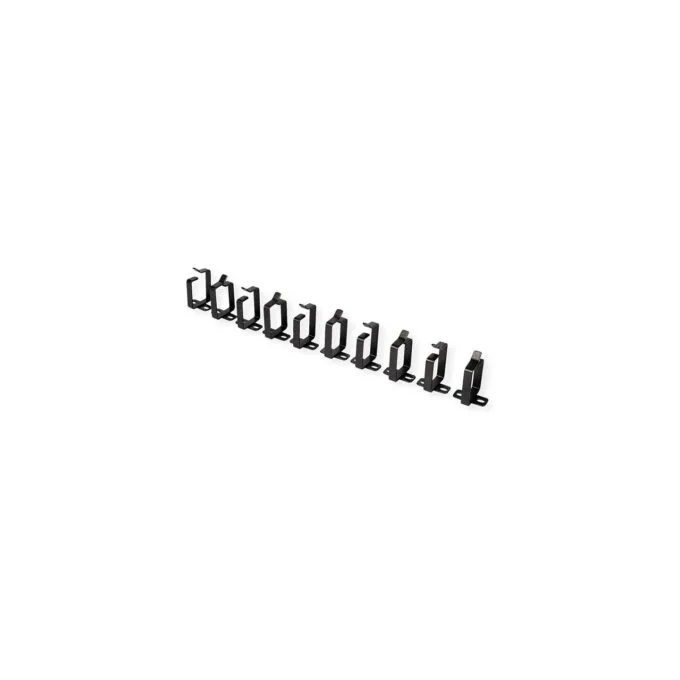 ROLINE Kabelfhrungsbgel. 44x60mm schwarz 10 Stck — image 1