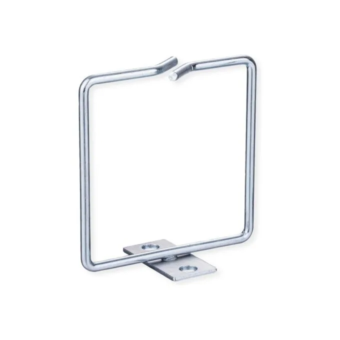 ROLINE Kabelse. 80x80 mm. Metall. Kabeleinfhrung vorn — image 1