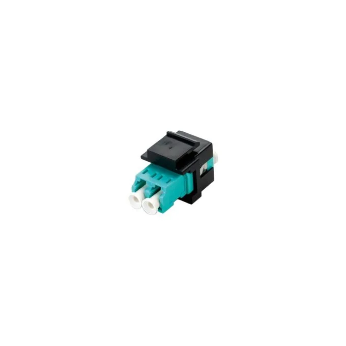 ROLINE Keystone LWL-Adapter LC LC Duplex Multimode OM3 — image 1