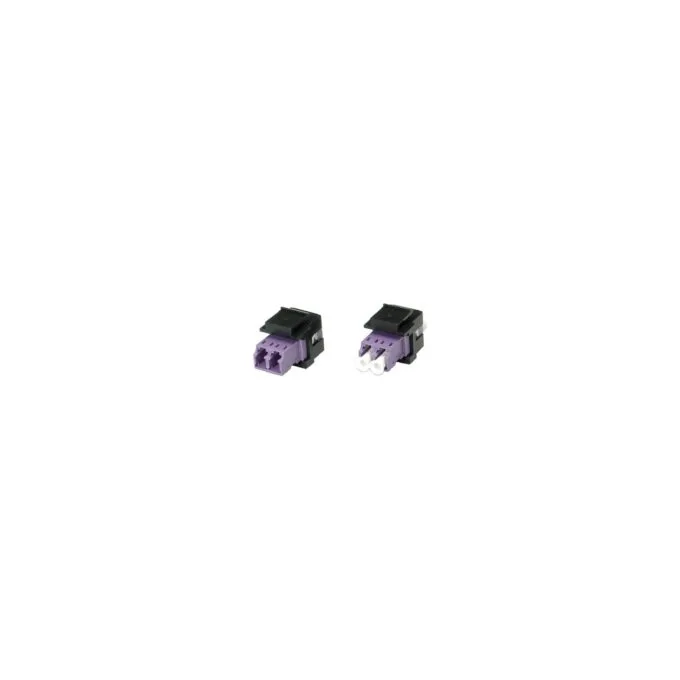 ROLINE Keystone LWL-Adapter LC LC Duplex Multimode OM4 — image 1
