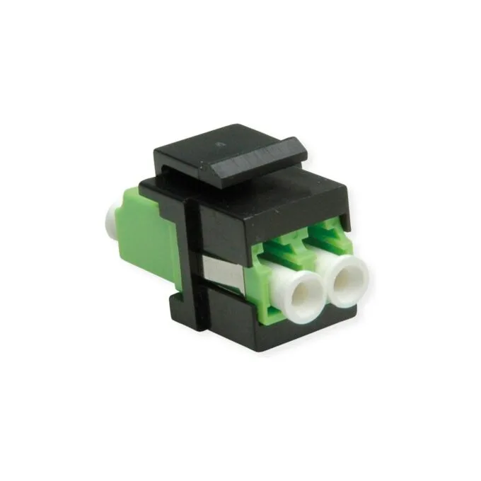 ROLINE Keystone LWL-Adapter LC LC Duplex, Multimode, OM5 — image 1
