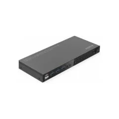 ROLINE KVM Switch, HDMI 4K, USB, 1 User - 4 PC, mit 3-Port USB-Hub