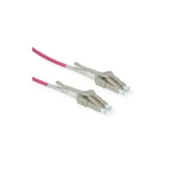 ROLINE LWL-Kabel 50 125m OM4. LC LC. Low-Loss-Stecker. violett. 7 m