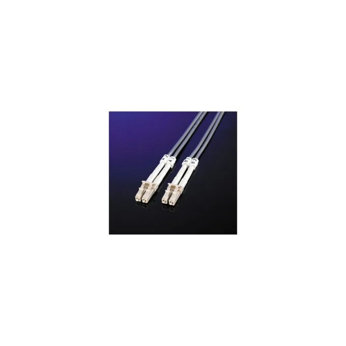 ROLINE LWL-Kabel 50 125um OM3 LC LC trkis 10m — image 1