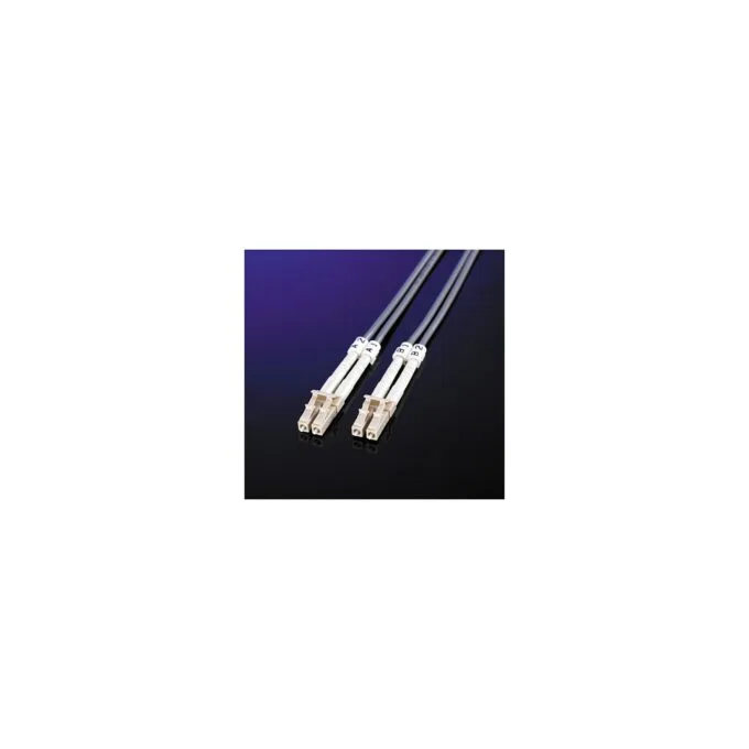 ROLINE LWL-Kabel 50 125um OM3 LC LC trkis 20m — image 1