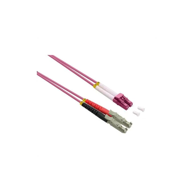 ROLINE LWL-Kabel duplex 50 125m OM4. LSH LC. LSOH. violett. 3 m — image 1