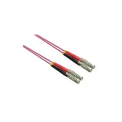 ROLINE LWL-Kabel duplex 50 125m OM4. LSH LSH. LSOH. violett. 0.5 m