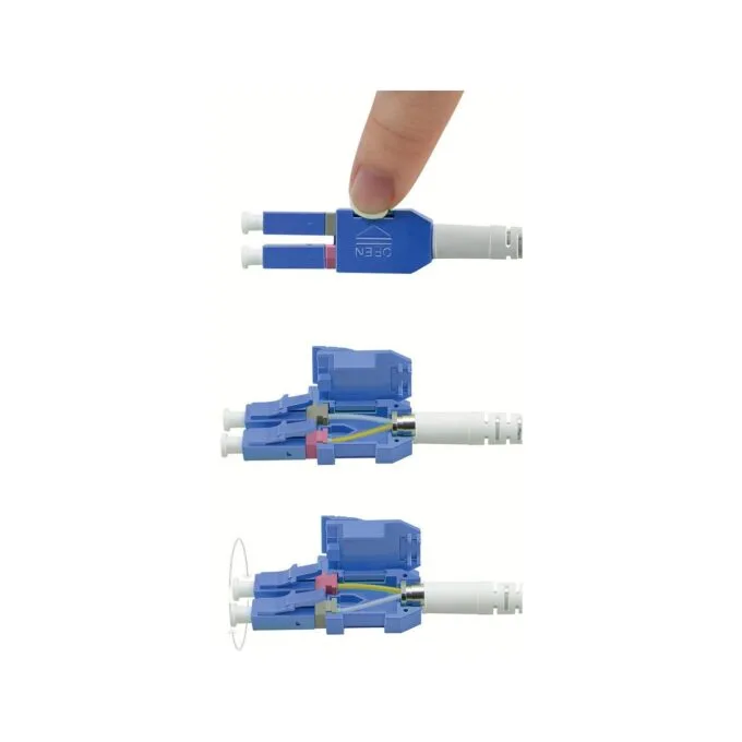 ROLINE LWL-Kabel duplex 9 125m OS2, LC LC, UNIBOOT, gelb, 5 m — image 2