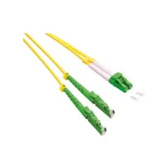 ROLINE LWL-Kabel duplex 9 125m OS2. LSH LC. APC Schliff. LSOH. gelb. 5 m