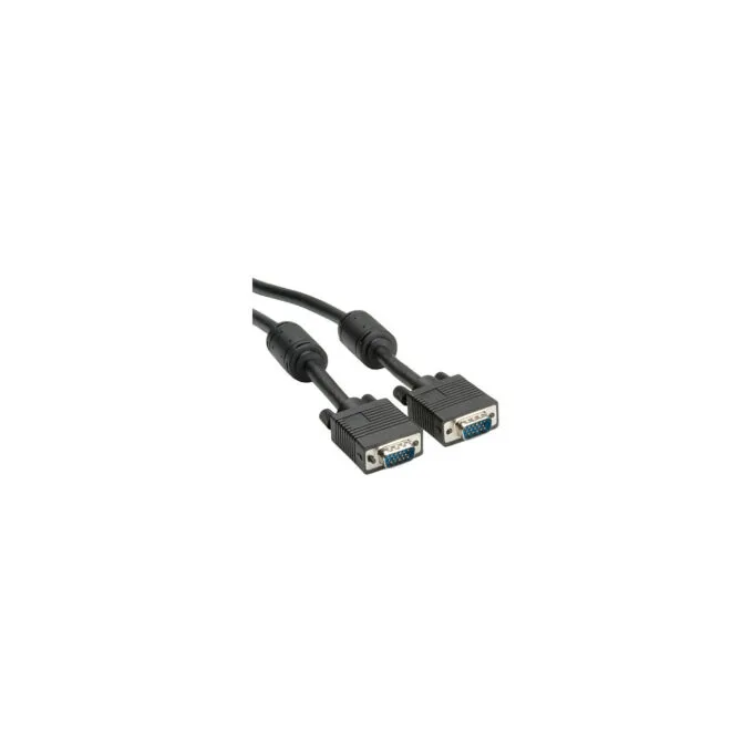 ROLINE Monitor-Kabel mit Ferritkern+DDC HD15 ST-ST 2m — image 1