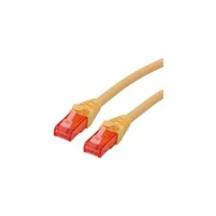 ROLINE Patchkabel Cat.6 UTP. Component Level. LSOH. gelb. 0.5 m