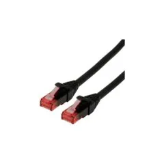 ROLINE Patchkabel Cat.6 UTP. Component Level. LSOH. schwarz. 3 m
